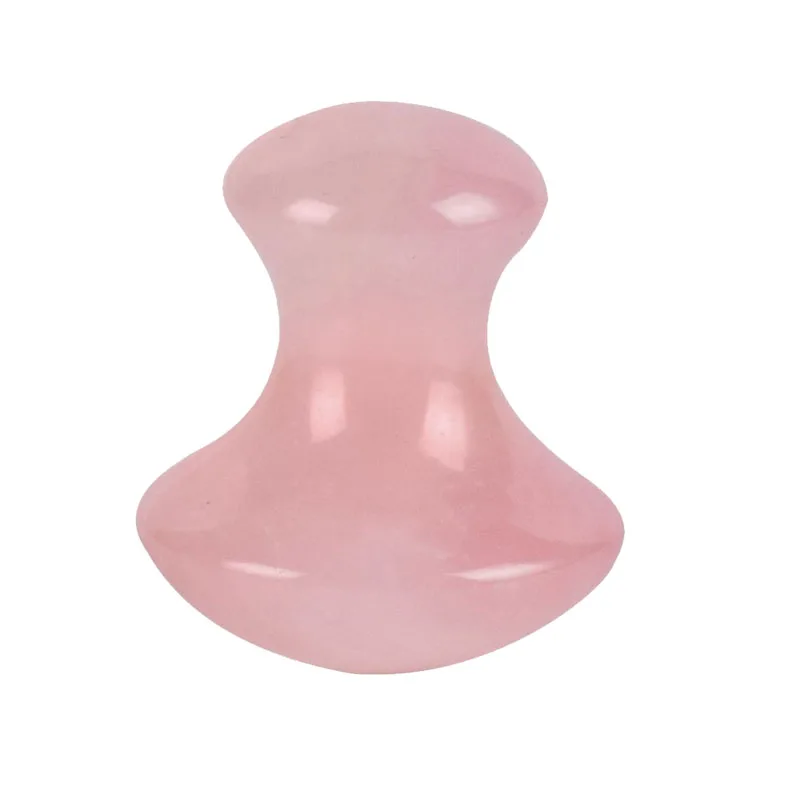 2021 Best Selling Mushroom Shaped Massage Rose Quartz Guasha Beauty Tools