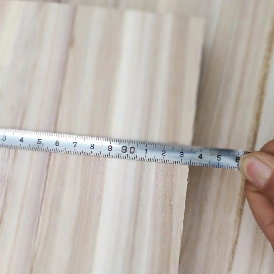 Wooden door core board paulownia finger joint board