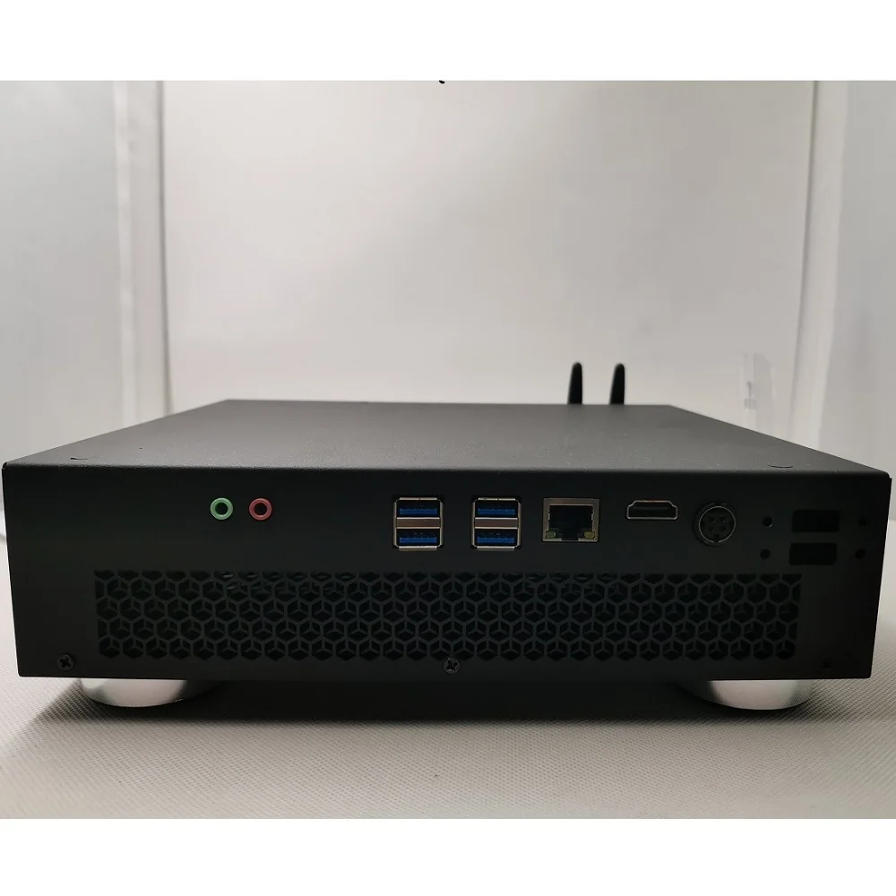 Za-sk1050 шасси в наличии на складе компьютер горизонтальный алюминиевый сплав блок питания Atx чехол