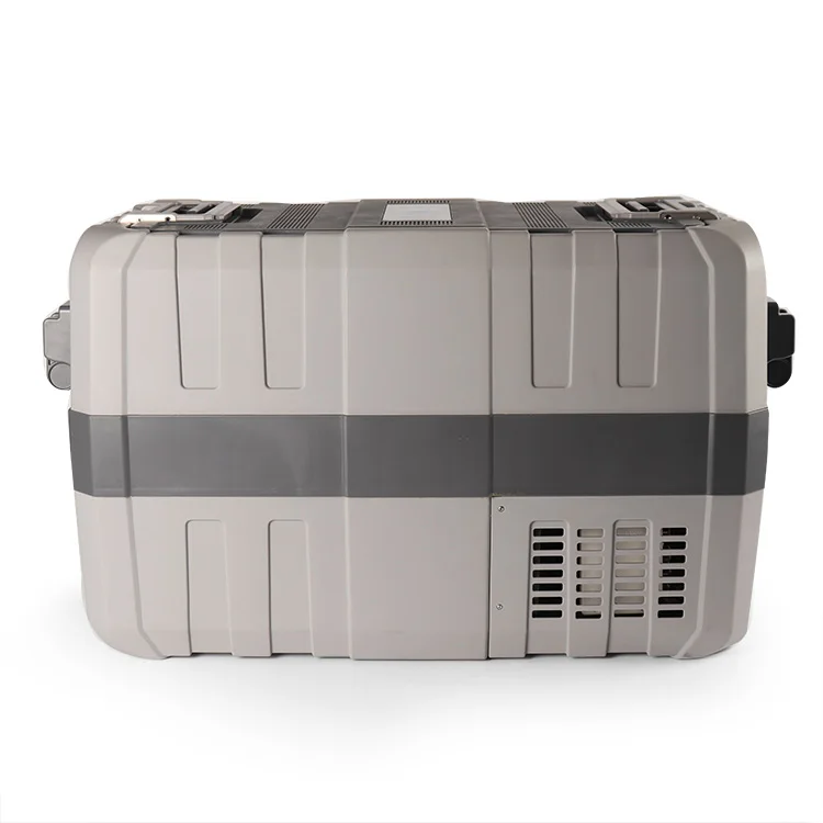 12v 24v dual zone compressor easy carry camping small mini fridge car refrigerator portable outdoor fridge freezer