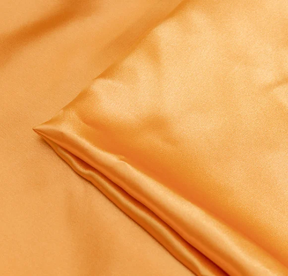 Wholesale Good Price Clothing Raw Pure Silk 114CM 22MM Grade 6A Mulberry Charmeuse 100% Silk Fabric for dresses