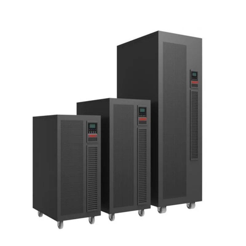  ЖК-дисплей промышленный 40kva 60 кВт 3 фазы ИБП источник