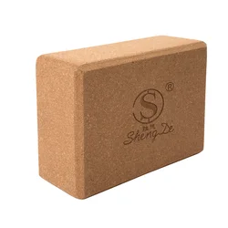 Экологически чистый пробковый блок для йоги 3x6x9 дюймов