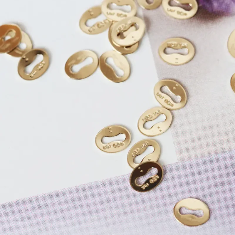 Luxury Jewelry 14K Gold Filled Connector Charms Tags for Bracelet Making DIY Craft Components