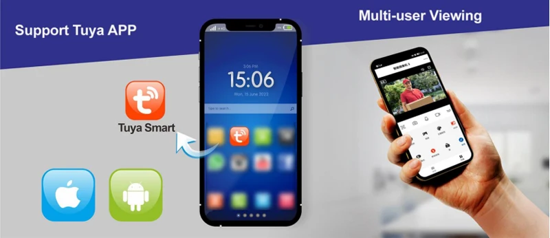 Video Doorbell camera intercom system for  Villa 2023 new arrival Tuya APP 10.1  LCD noise suppression and echo cancellation