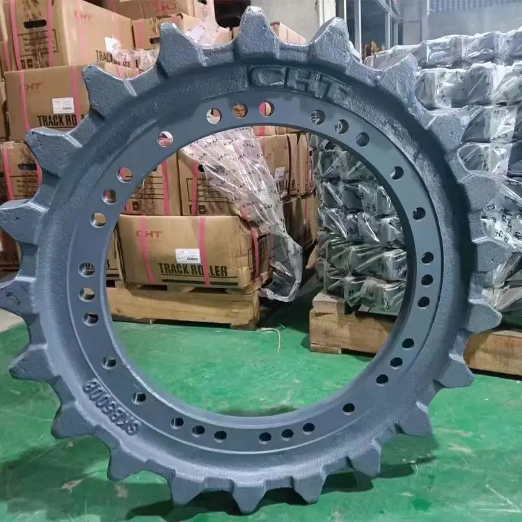 Exquisite Technical Custom Hyundai Excavator Sprocket R210 Ec55 Volvo Excavator Sprocket