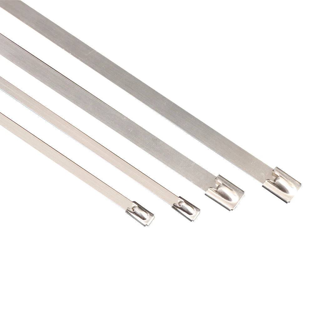 Factory Direct Sale Stainless Steel Cable Tie Self-locking Stainless Steel Cable Tie316 Metal Wire Self -Locking Stainless Steel