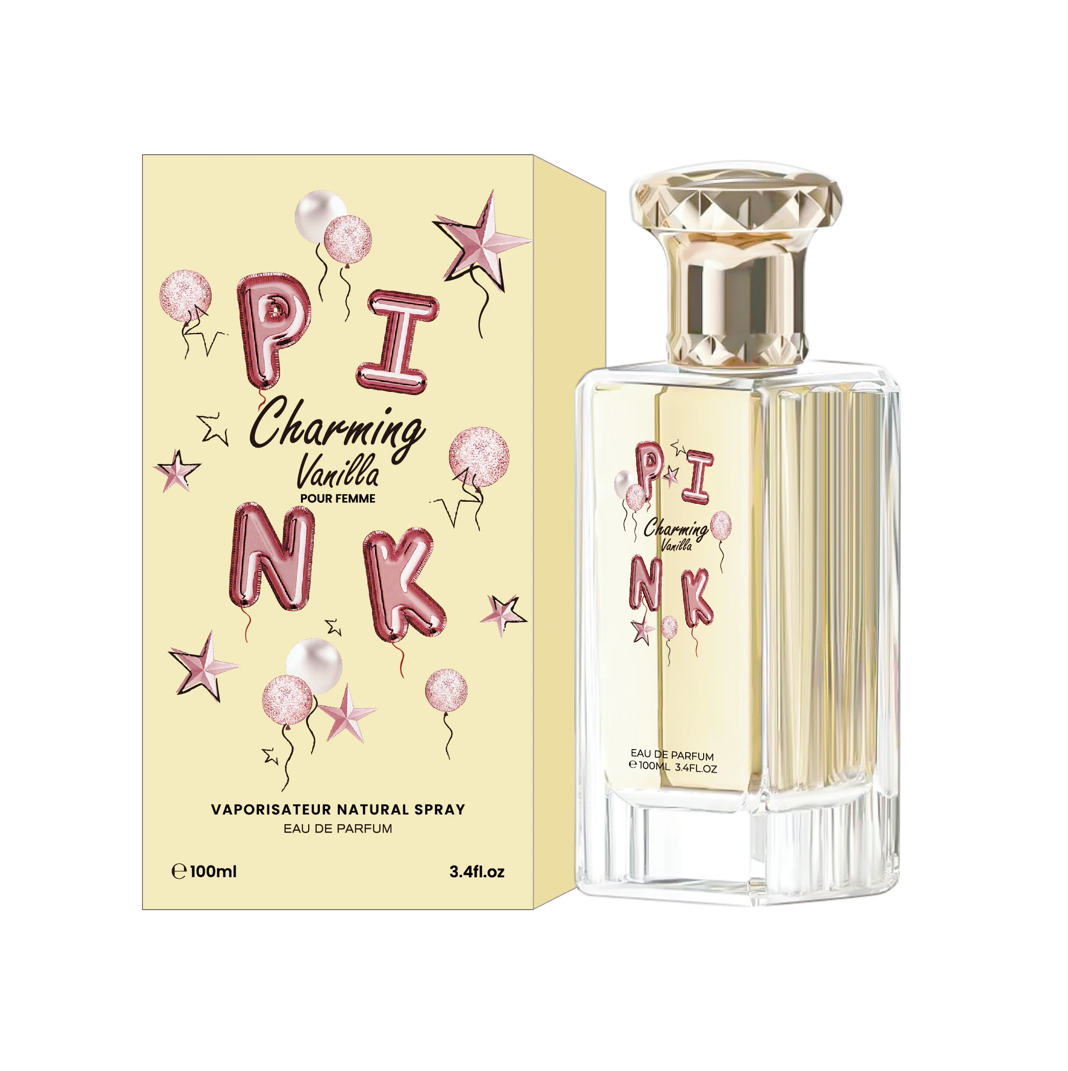 JY VL8801 OEM/ODM glass bottle beautiful design 100 ml perfume with competitive price eau de parfum for women
