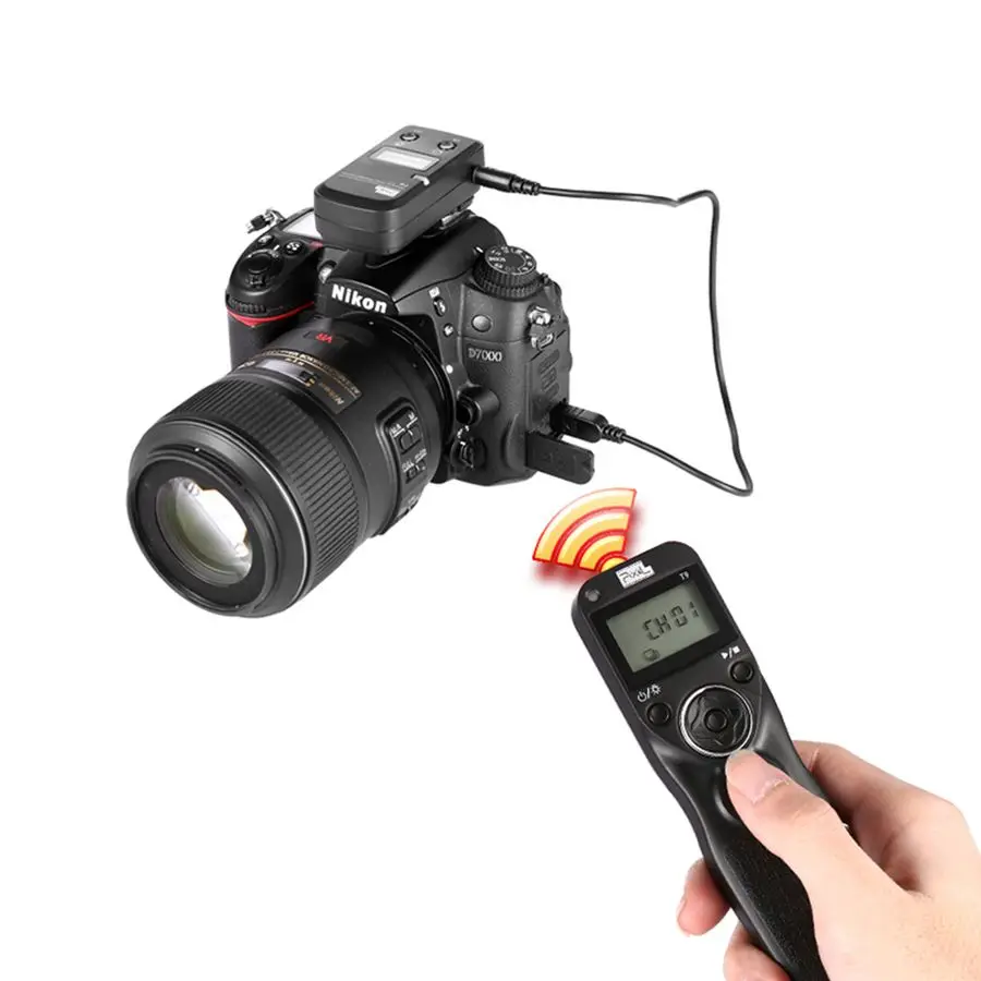 Pixel TW-283 Wireless Timer Remote Control Shutter Release (DC0 DC2 N3 E3 S1 S2) Cable For Canon for Nikon for Sony Camera TW283