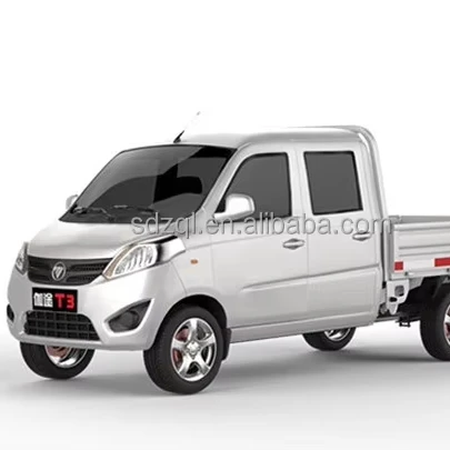 Foton Model V LHD Left hand Drive  2 Tons Double Cab Mini Pickup Trucks For Sale