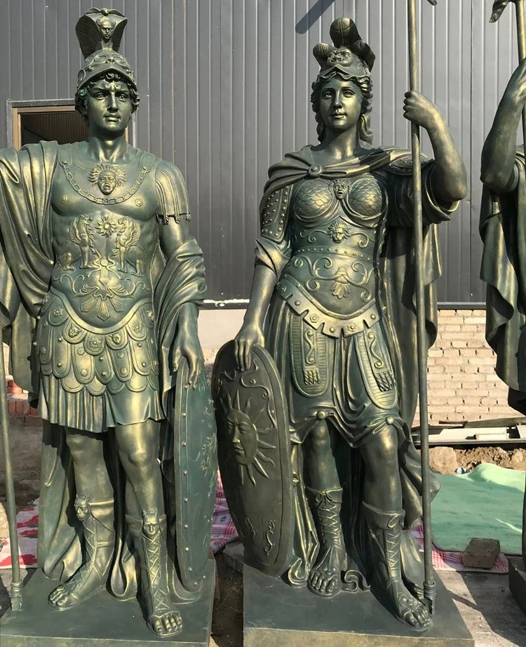 fiberglass roman soldier statue knight armour statues roman soldier medieval life size roman soldier statues