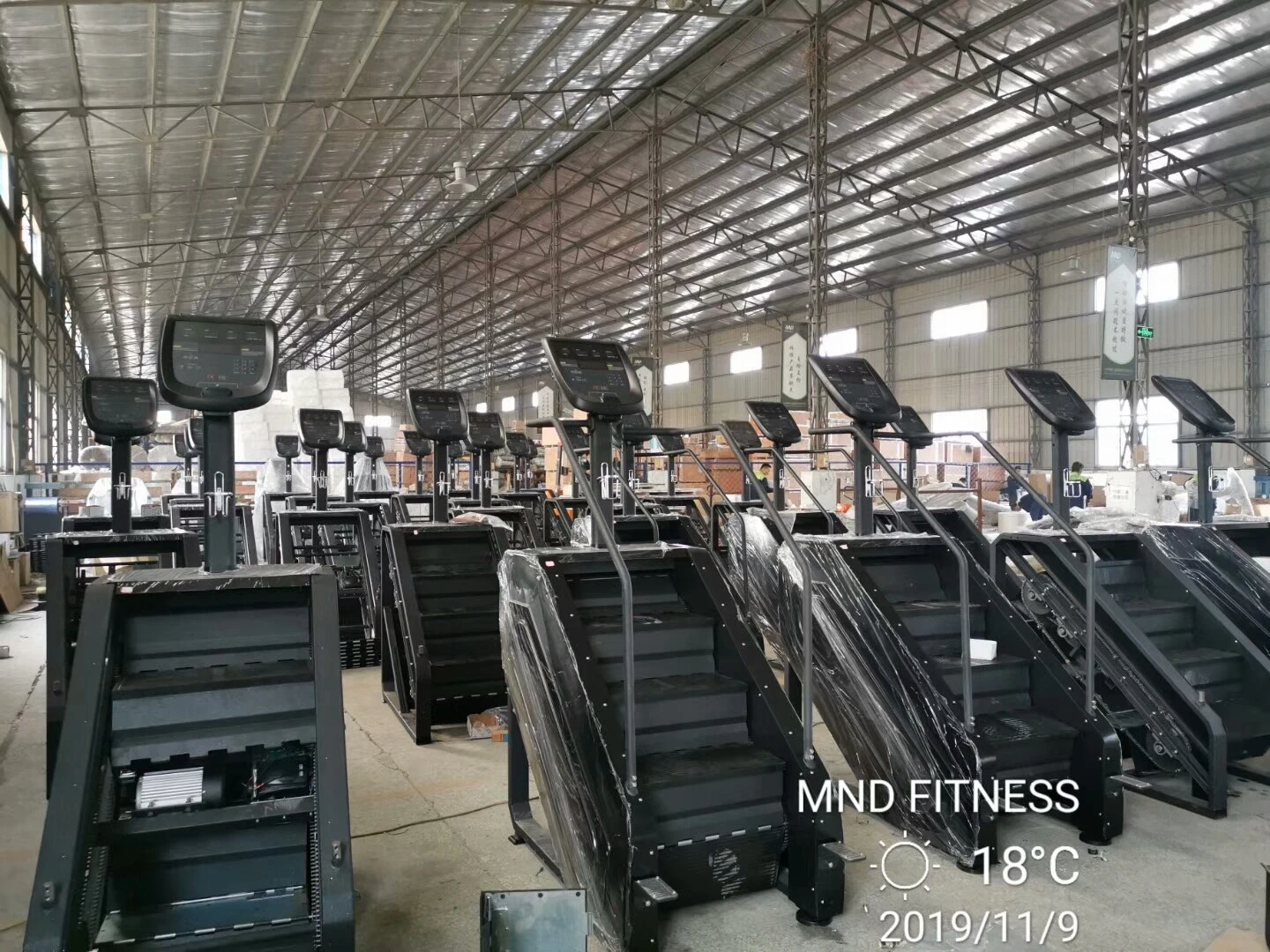 Newest  Stair Climbing Cardio Stairmill Gym Fitness Cardio Equipment Machine For Gym