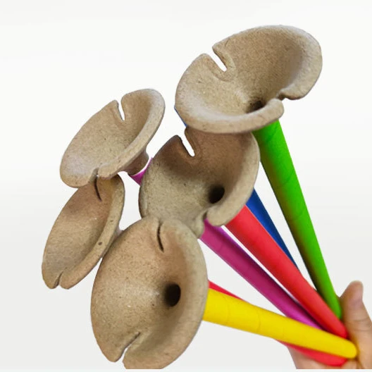 For Supd European No Single Use Plastic Directive Plastic Replacement Paper Bobo Balloon Holder 0.4Cm Long Balloon Holder Stick