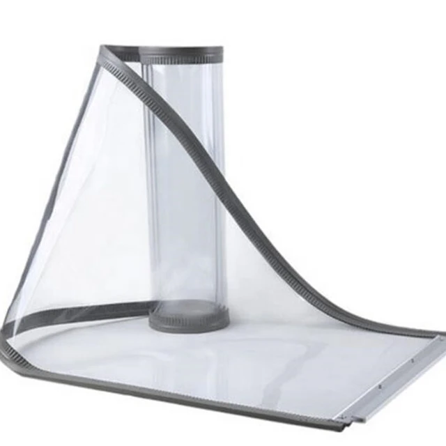 Fuxing Wind-proof Pvc Film Air Curtain Magnetic Flexible Soft Pvc Plastic Transparency Curtain magnetic pvc strip curtain