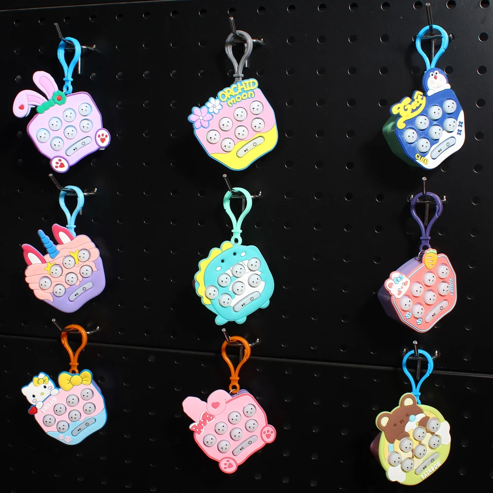 Factory Wholesale Kids Educational Toy Quick Push Game Console Electronic Pop Game Whack-a-mole For Children