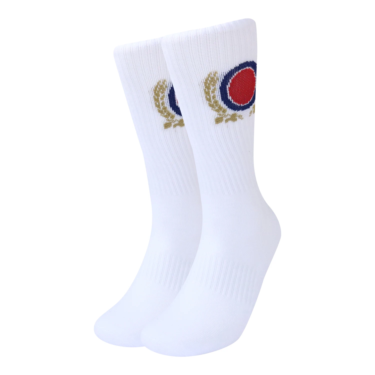 Factory Promotion No Minimum Order Custom Socks Design Your Band Logo Running Cycling Exercise Training Socks Men Athletic