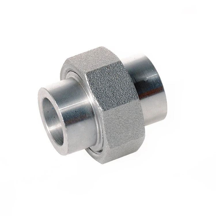 Carbon Steel B16.11 Socket Weld Union Forged Fitting  3000LB 6000LB