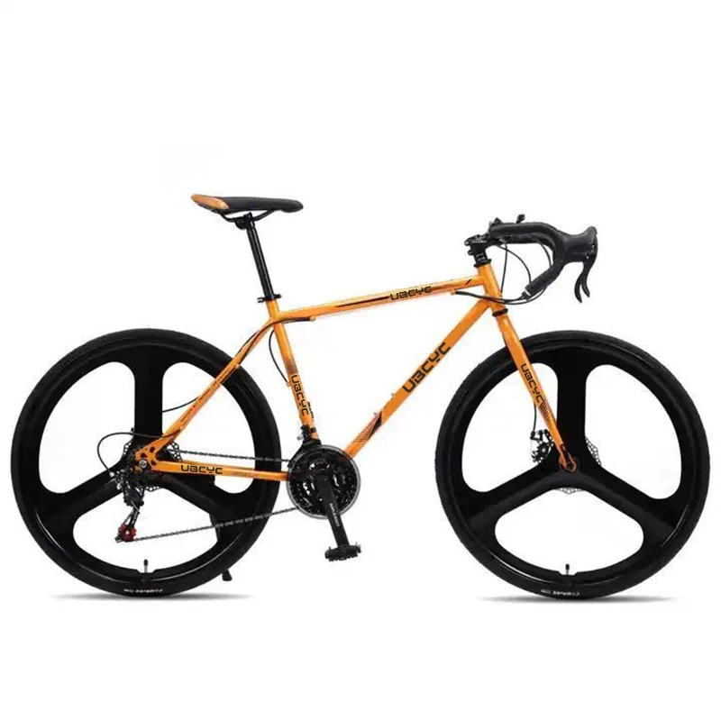 High quality race roadbike cycle cheap carbon fiber 21 speed 700C road bike high Carbon Steel Bicycle Road Racing Bike