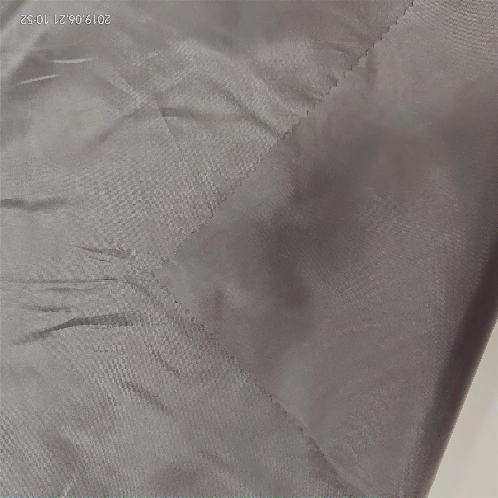 
100% Recycled 210T polyester taffeta 75D*75D dyeing fabric soft for women coats and down jackets linings 