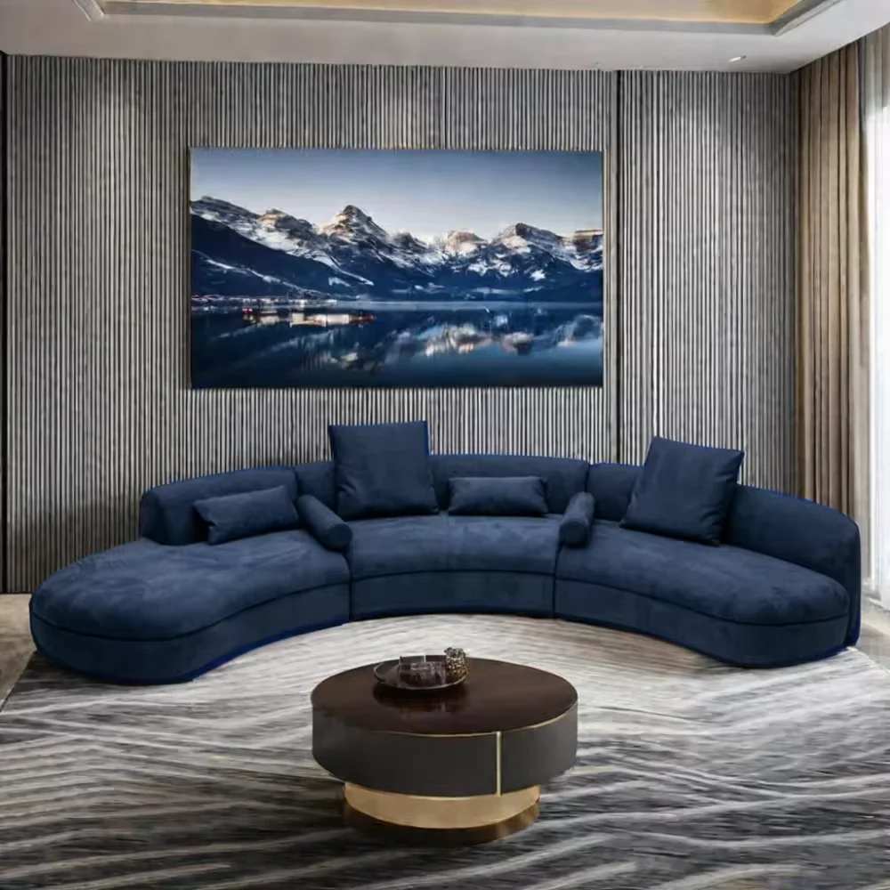 Tapered Wood Legs Modern Sectional Futon Living Room Tufted Mid-Century Leather designer furniture Loveseat Couch Sofa