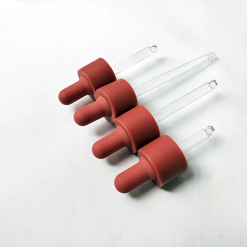 Sample Free 1 oz Glass Essential Oil Serum Dropper Bottle Flat Shoulder Amber 20ml 30ml 40ml 60ml Dropper Bottle for Essence