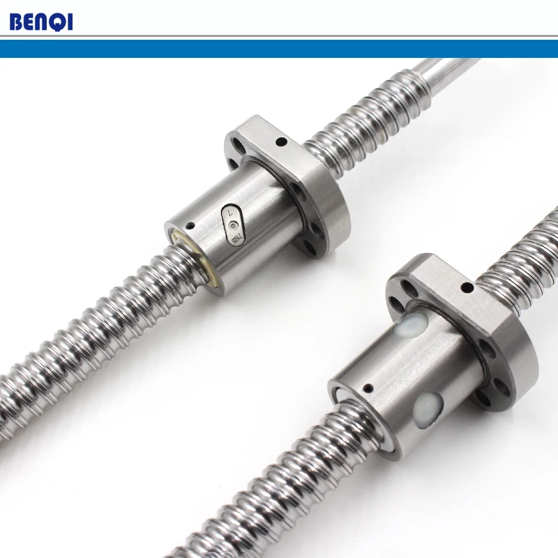 Diameter 25mm pitch 10mm ballscrew SFU2510 L1000mm ball screw cnc