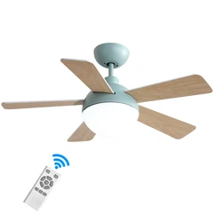 OEM ODM Smart Home Decorative Modern Remote App Dimmer Control 52 Inch Led Ceiling Fan With Light