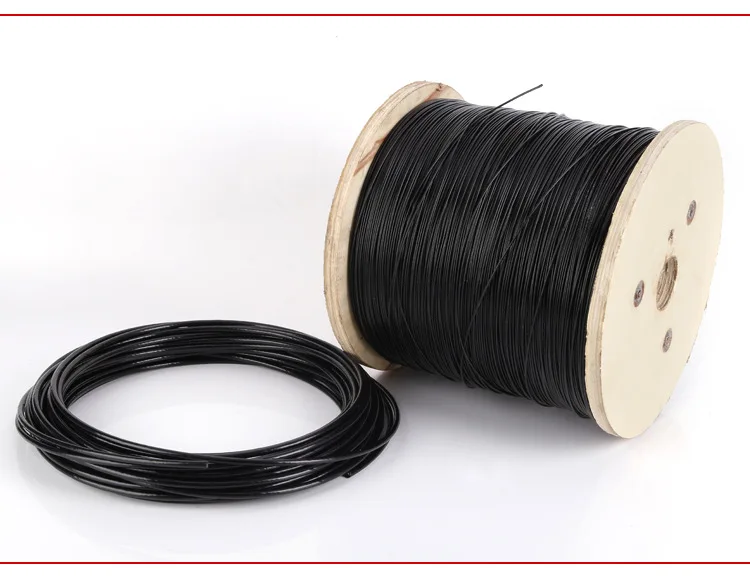 Production line for coated PVC galvanized steel wire rope manufacturing machine