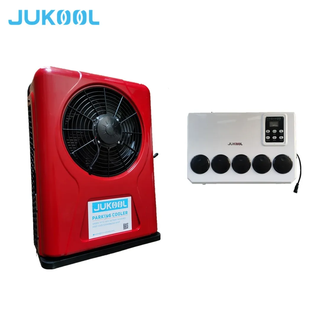 truck Air cooling 12 volt conditioner with dc compressor