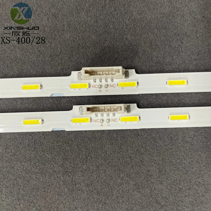 Комплект светодиодных V8N1-430SM0-R0 для Samsung с диагональю 43 дюйма ТВ 43NU7100 UE43UN7020 UE43NU7199 UE43NU7195 28 светодиодов Замена подсветки