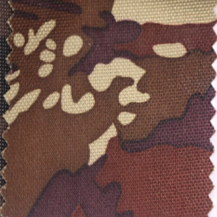 600D Polyester Oxford Heat Transfer Printing PU Coat Waterproof Fabric
