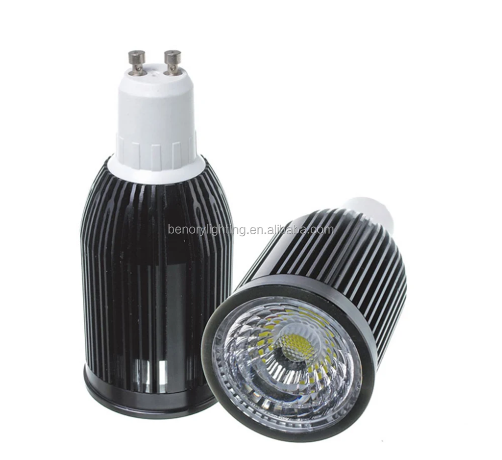 Long Neck Gu10 D50xH85mm Retrofit Led Interior Spotlights 9W LED GU10 Globe 4000K Dimmable AC100-277V COB Mr16 Spot