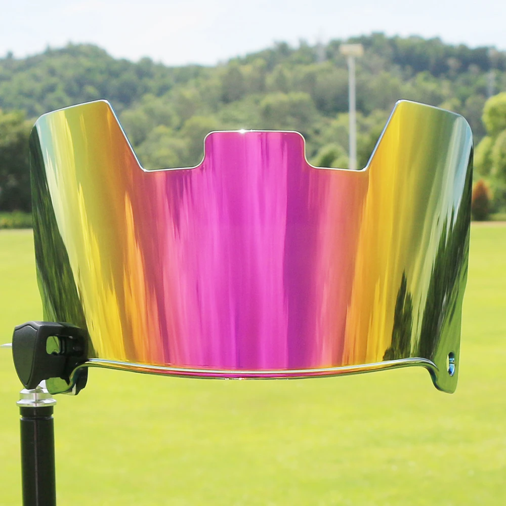 Оптовая продажа тонированные футбольные козырьки НФЛ с клипсой хромированный козырек для футбола Riddell