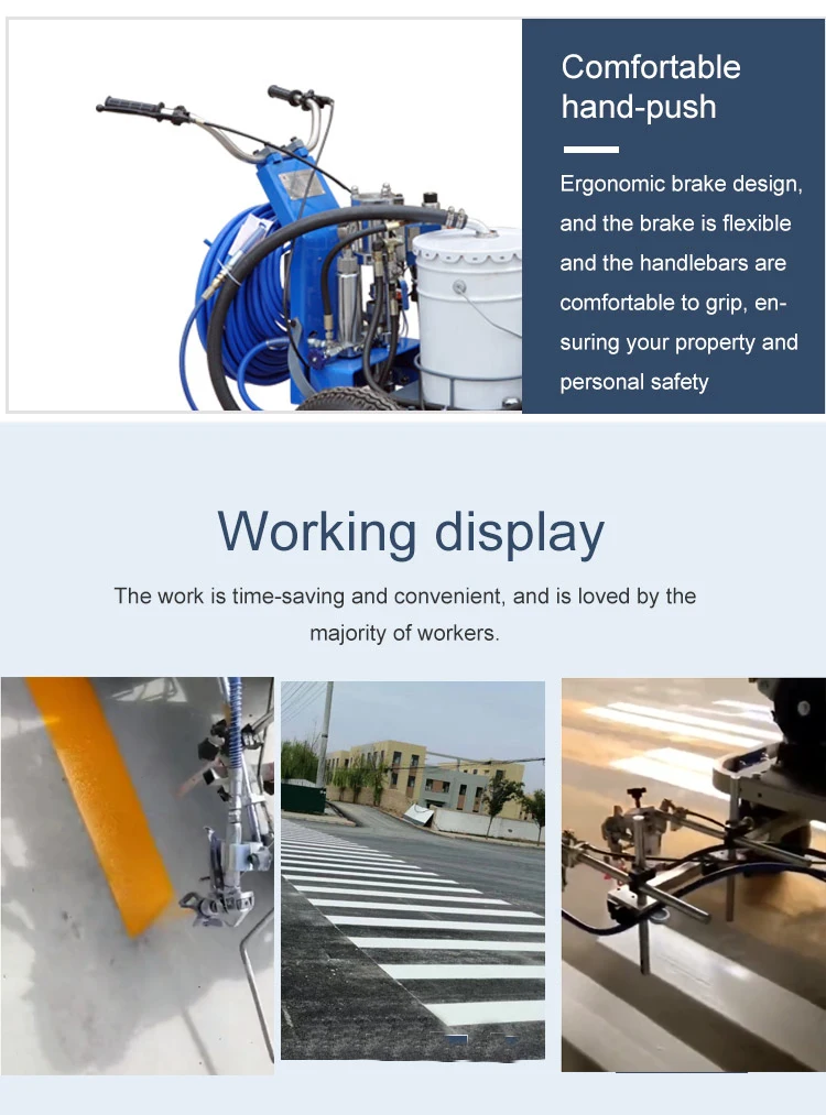 imported hydraulic stepless speed change system driving type road marking machine boiler for sale in malaysia