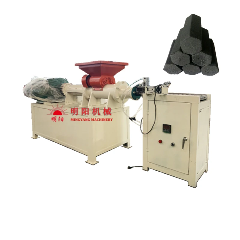 Corn Cob Wood Briquette Charcoal Briquette Sawdust Coal presses Extruder Making Machine For Sale