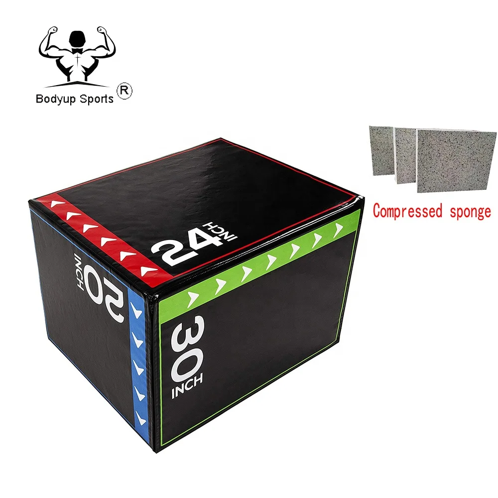 China Manufacturer Soft Plyo Jump Box And Gymnastic Vaulting Foam Box Gym plyometric jump box