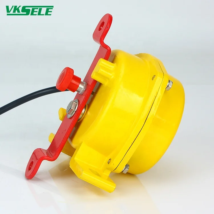 Belt conveyor belt emergency stop switch2NO2NC type two-way pull rope switch HFKLT-2 KLT2-2 Hand-operated pull cord switch
