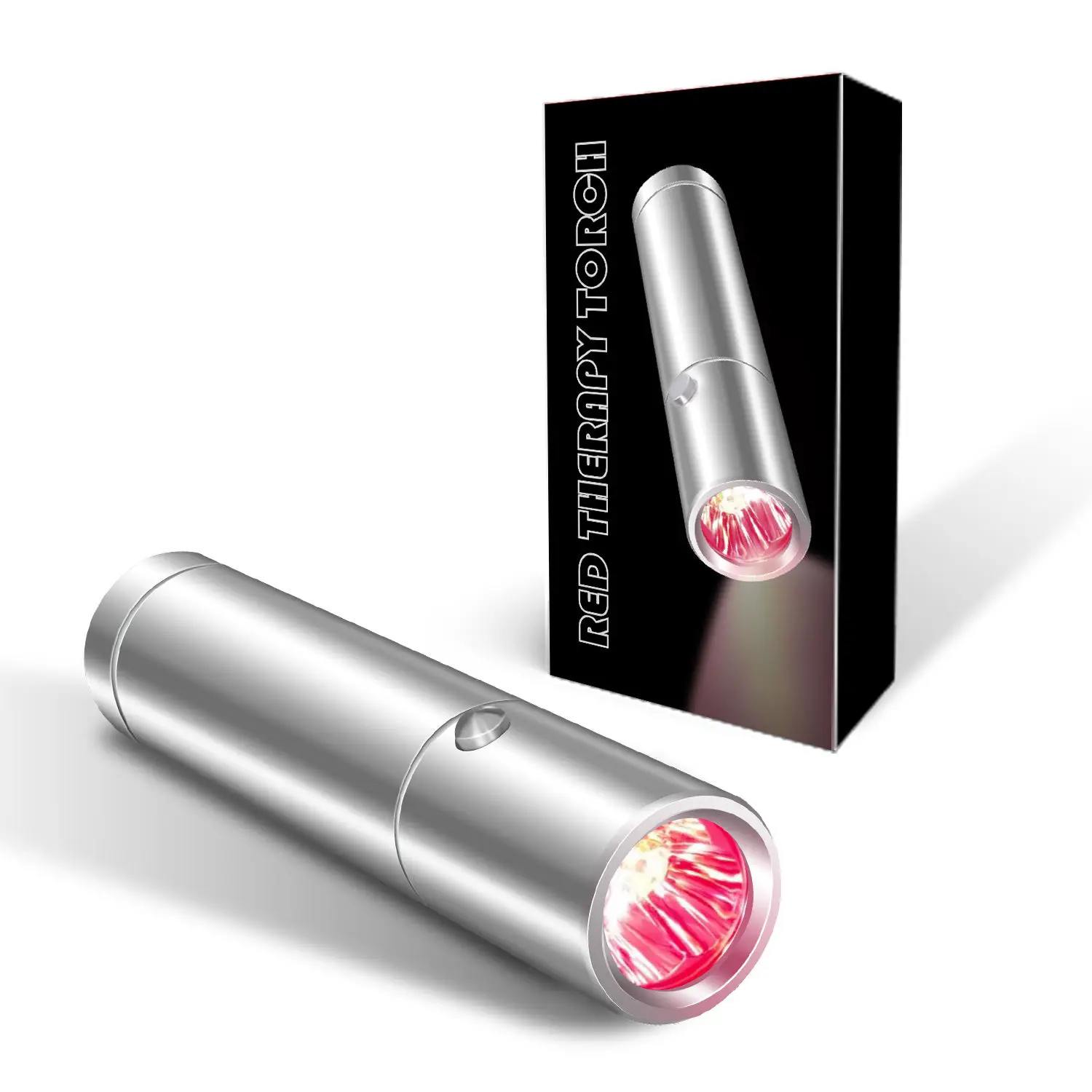 Handheld Red Light Therapy Torch 630Nm 660Nm 850Nm Near Infrared Light Therapy Pain Relief red light therapy torch