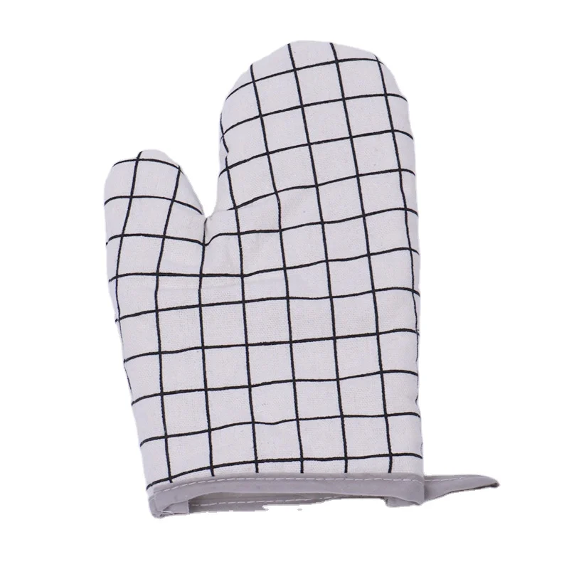 Wholesale Cotton Kitchen Thickened Baking Microwave Gloves Thermal Gloves