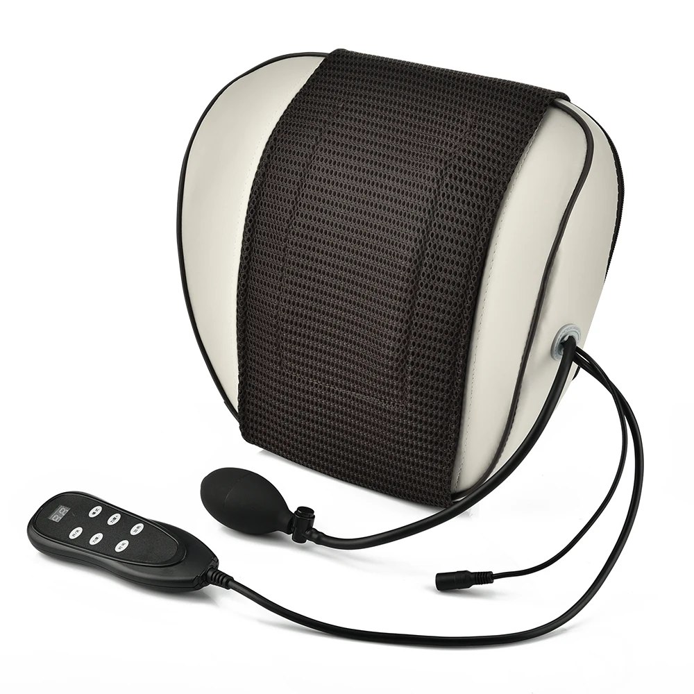 Массажная подушка для шеи, спины и плеч, с инфракрасным подогревом