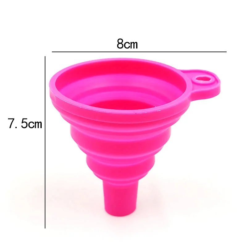 2023 новейшие кухонные принадлежности силиконовая Складная воронка переносная телескопическая длинная Шейная