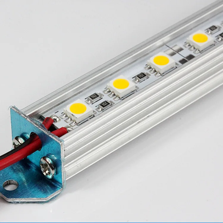 DC12/24V low volt led hard tape with aluminum profile 5050 led rigid strip