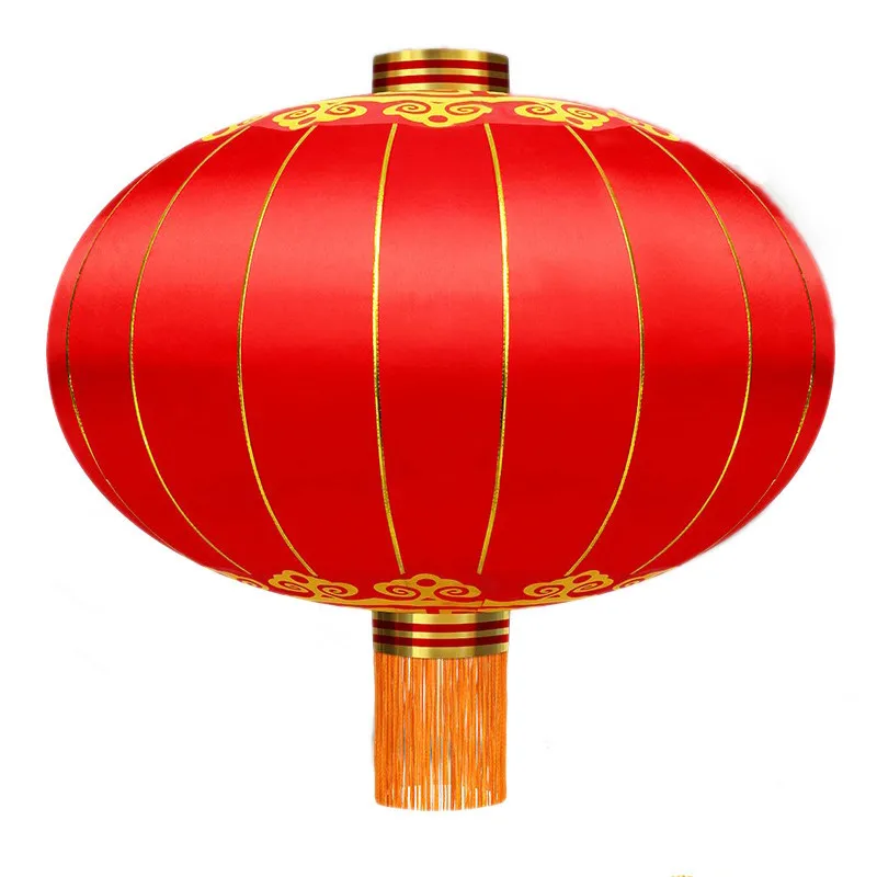 Waterproof Outdoor Large Foldable Traditional Japanese Chinese New Year Festival Silk Satin Lanterns Party Decorations