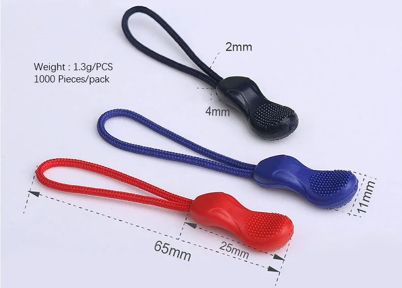 Fashion new design colorful handbags replaceable PVC zipper puller