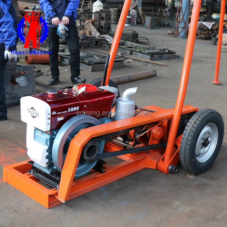 
SH30-2A sand and gold mine engineering exploration drilling rig, impact rotary geological exploration machinery and 