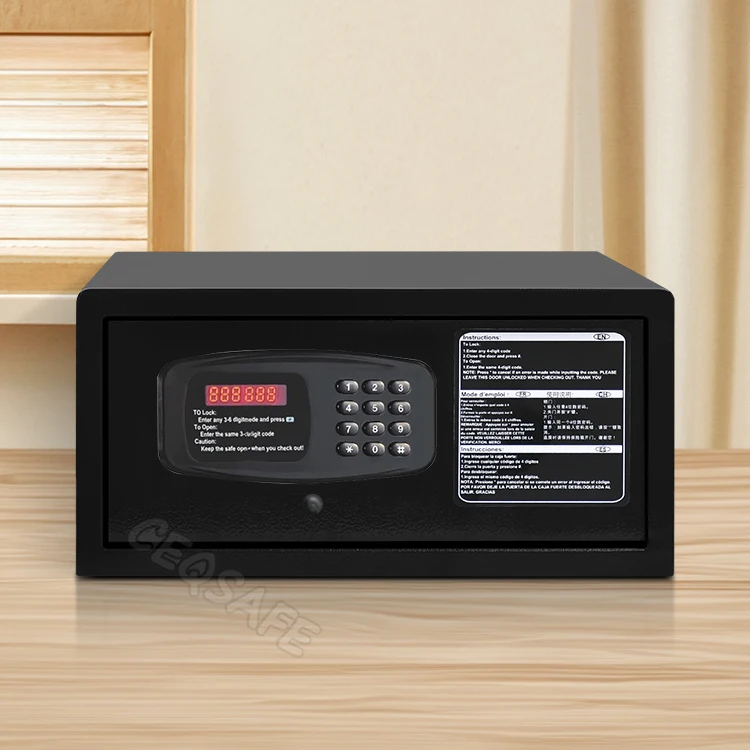 CEQSAFE Electronic cheap digital hight quality lock hotel safe box with lock security code locker