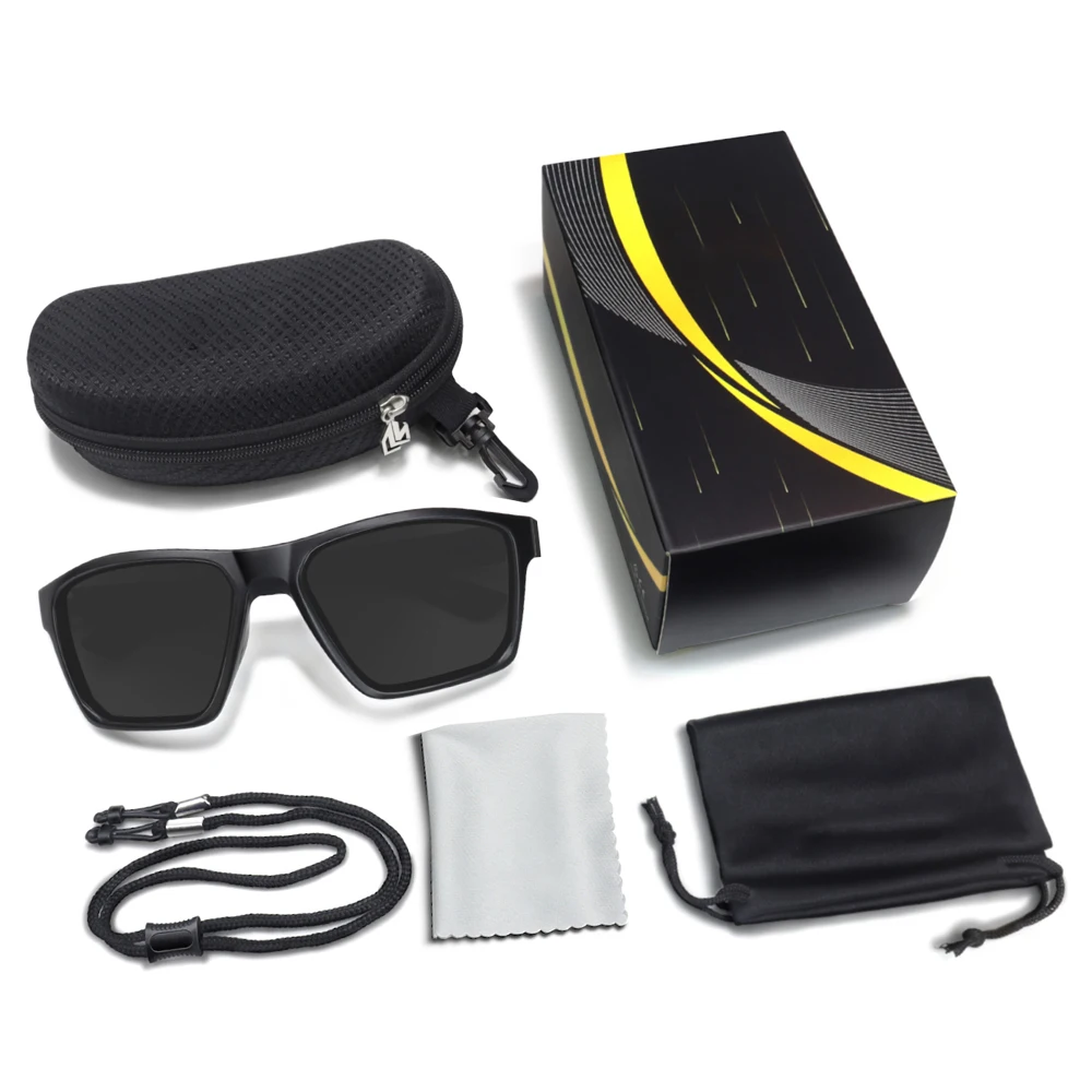 Mens Uv400 Polarized Sport Sun Glasses Tr90 Frame Outdoor Fishing Beach surfing Sunglasses