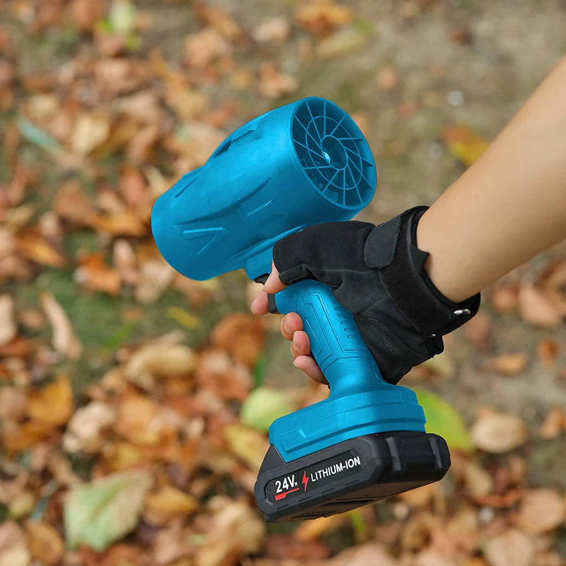 Hot Selling Industrial Grade Cordless Blower Customizable Snow Tools with Electric Battery Power Source Hot Air Plastic Material