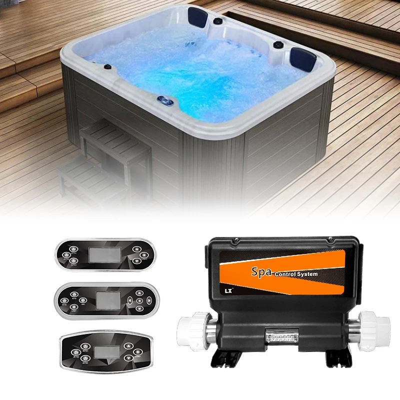 3KW spa control system with panel 4 pumps Smart Temperature spa controller