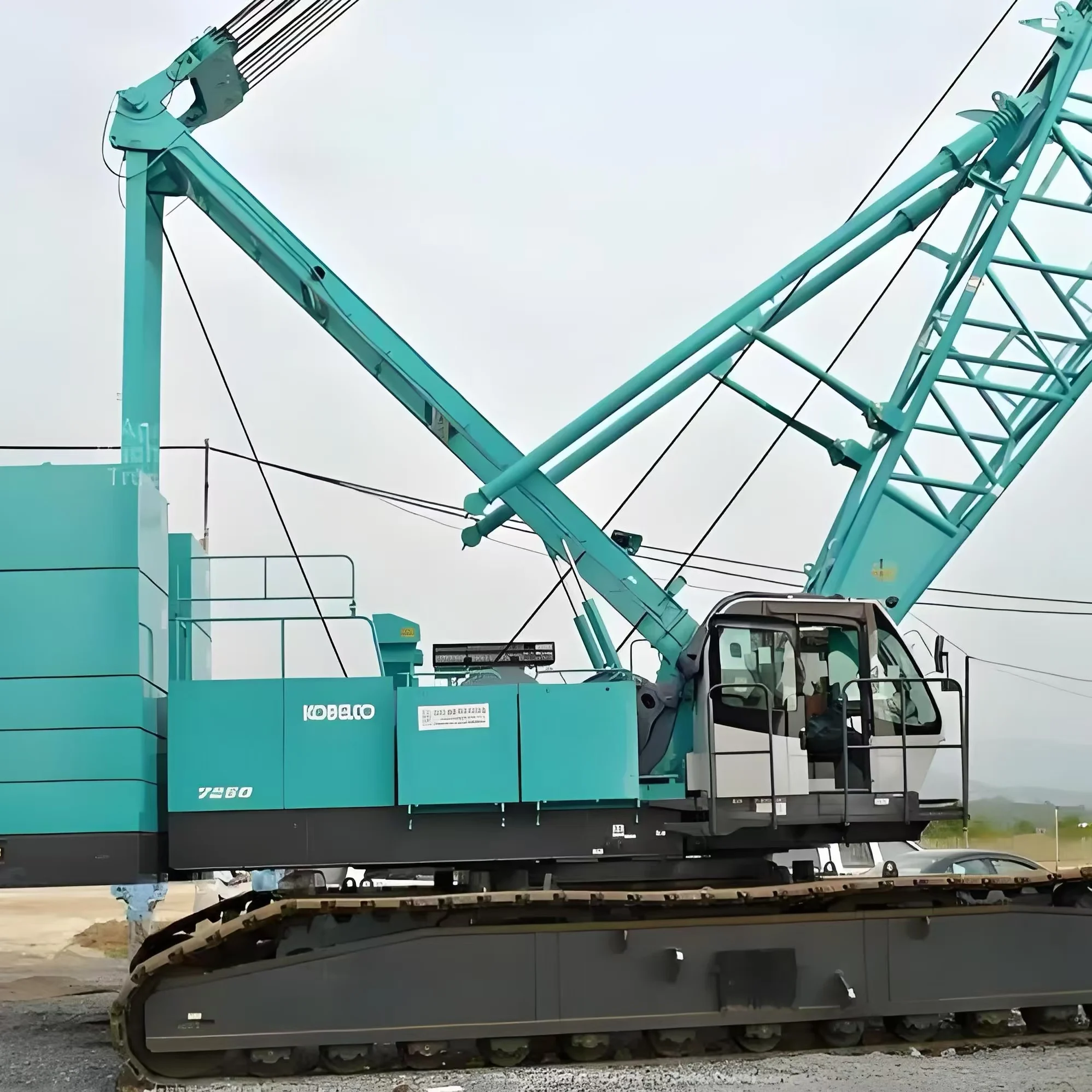 Оригинальный подержанный гусеничный кран kobelco 80 100 160 250 800 1000 тонн низкая цена для продажи в Китае